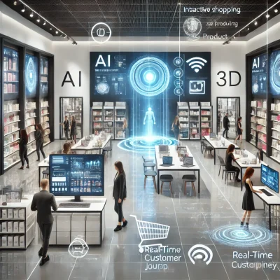 A modern retail shop